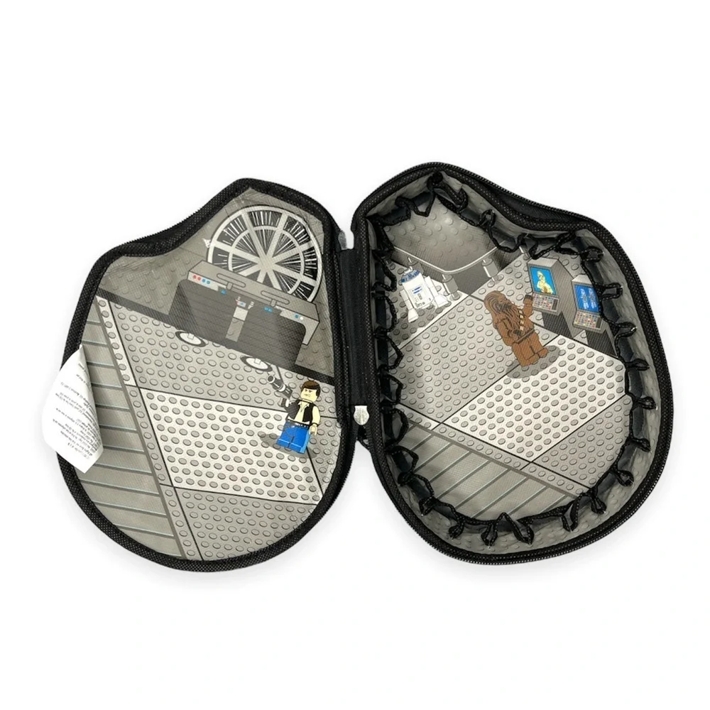 LEGO Star Wars Millennium Falcon‎ Carrying Case Bag ZipBin Storage Case